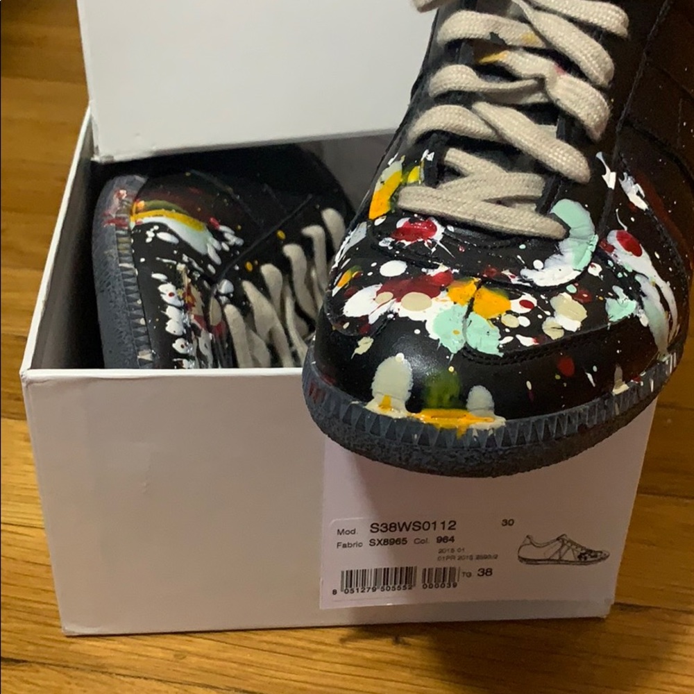 Maison Martin Margiela Paint sneakers